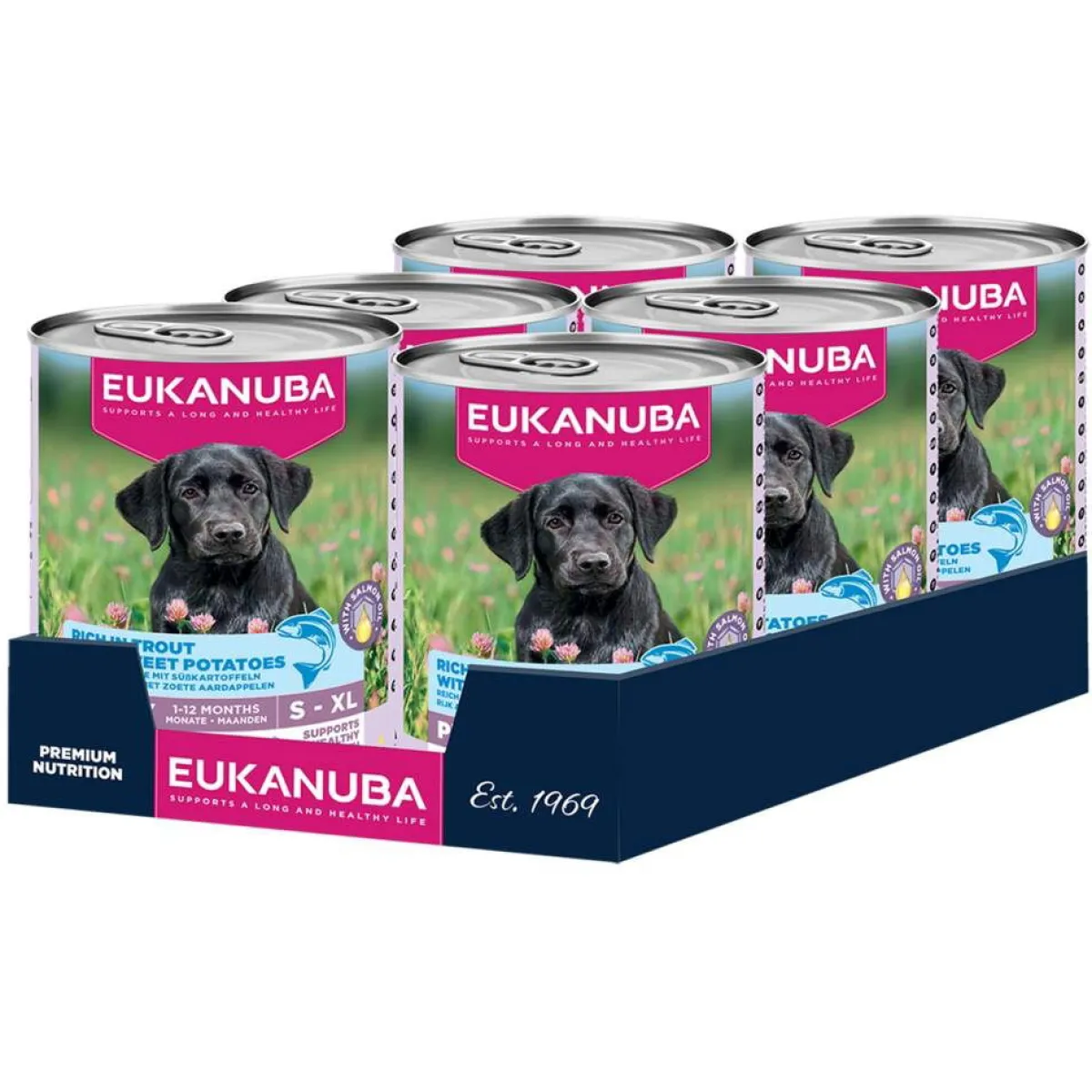 Dog Wet Puppy Taimen & Bataatti 400 g>Eukanuba New