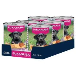 Dog Wet Puppy Turkey with Carrots 400g>Eukanuba Hot