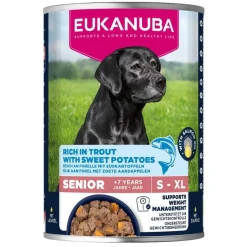 Dog Wet Senior Taimen & Bataatti 400 g>Eukanuba Clearance