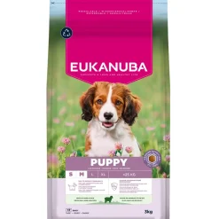 Puppy&Jr SMB Lamb&Rice 2 x 12kg>Eukanuba New