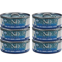N&D Cat Ocean Tuna & Pumpkin Kitten 6 x 70 g>Farmina Discount