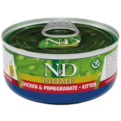N&D Cat Prime Chicken & Pomegranate Kitten 70g>Farmina Clearance