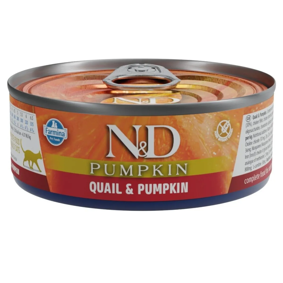 N&D Cat Quail & Pumpkin 70g>Farmina Online