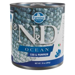 N&D Dog Ocean Cod & Pumpkin 285 g>Farmina