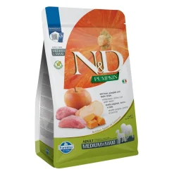 N&D Dog Pumpkin Wild Boar & Apple M/L>Farmina
