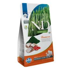 N&D Dog Spirulina & Silli M/L 2 kg>Farmina Clearance