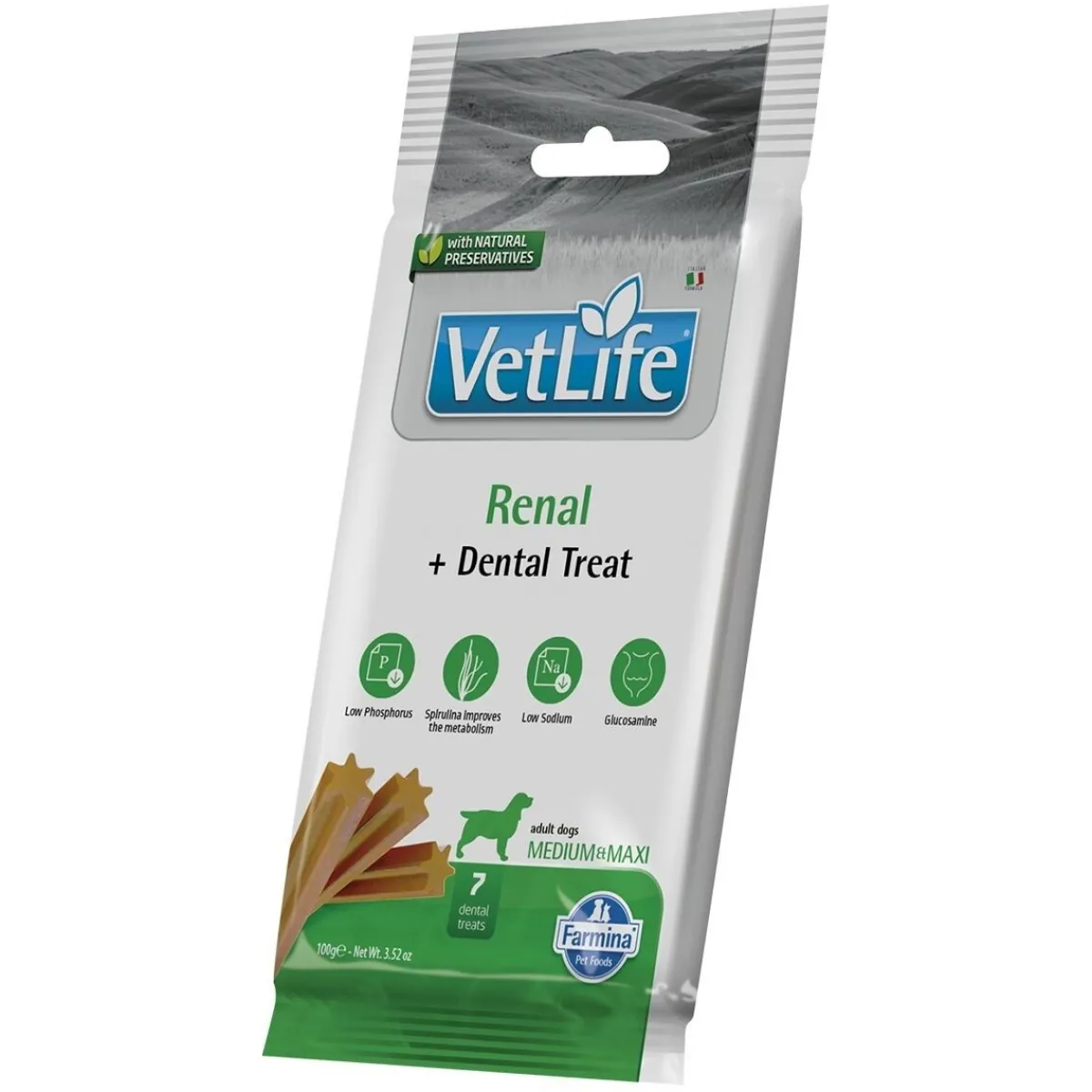 VF Dog Renal M/L 100g>Farmina Clearance