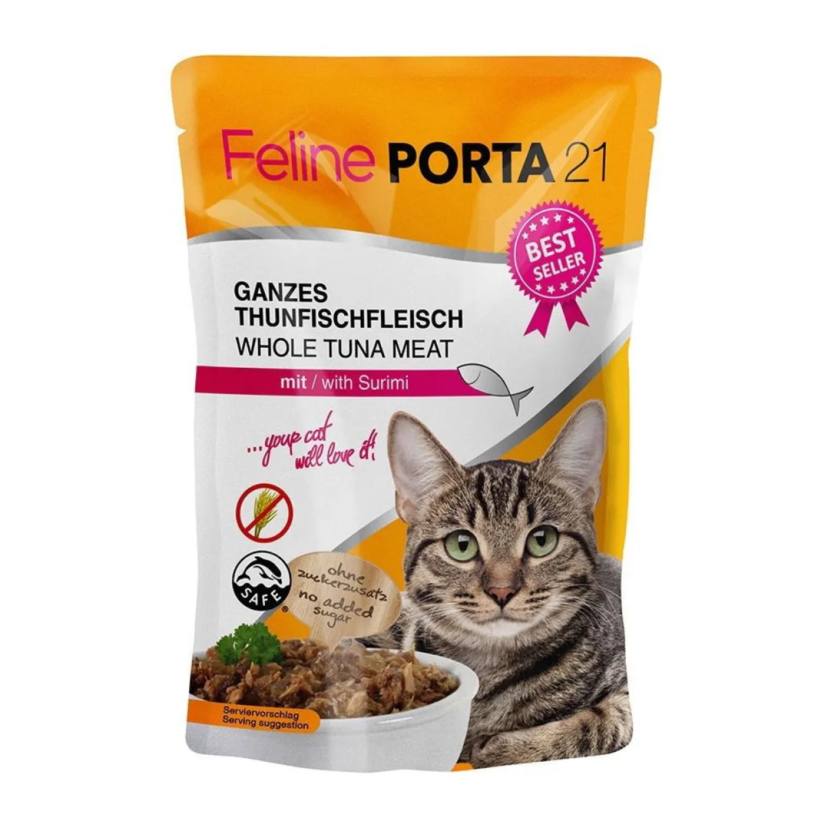 tonnikala & surimi, 100 g>Feline Porta 21 Best