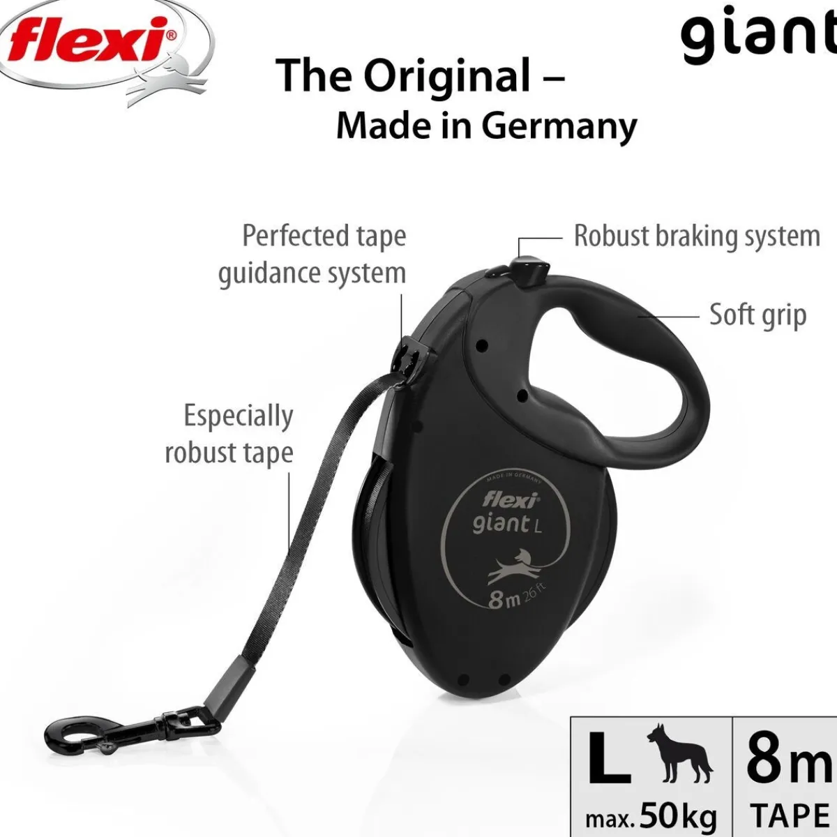 Giant L Black Edition 8m>Flexi Online