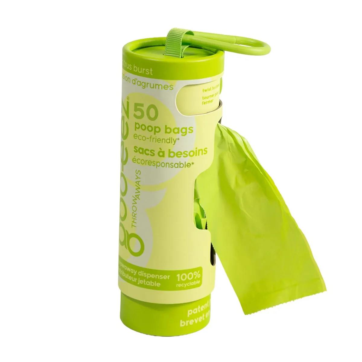 -koiran kakkapussit, citrus burst 50 kpl>Goo-eez Discount