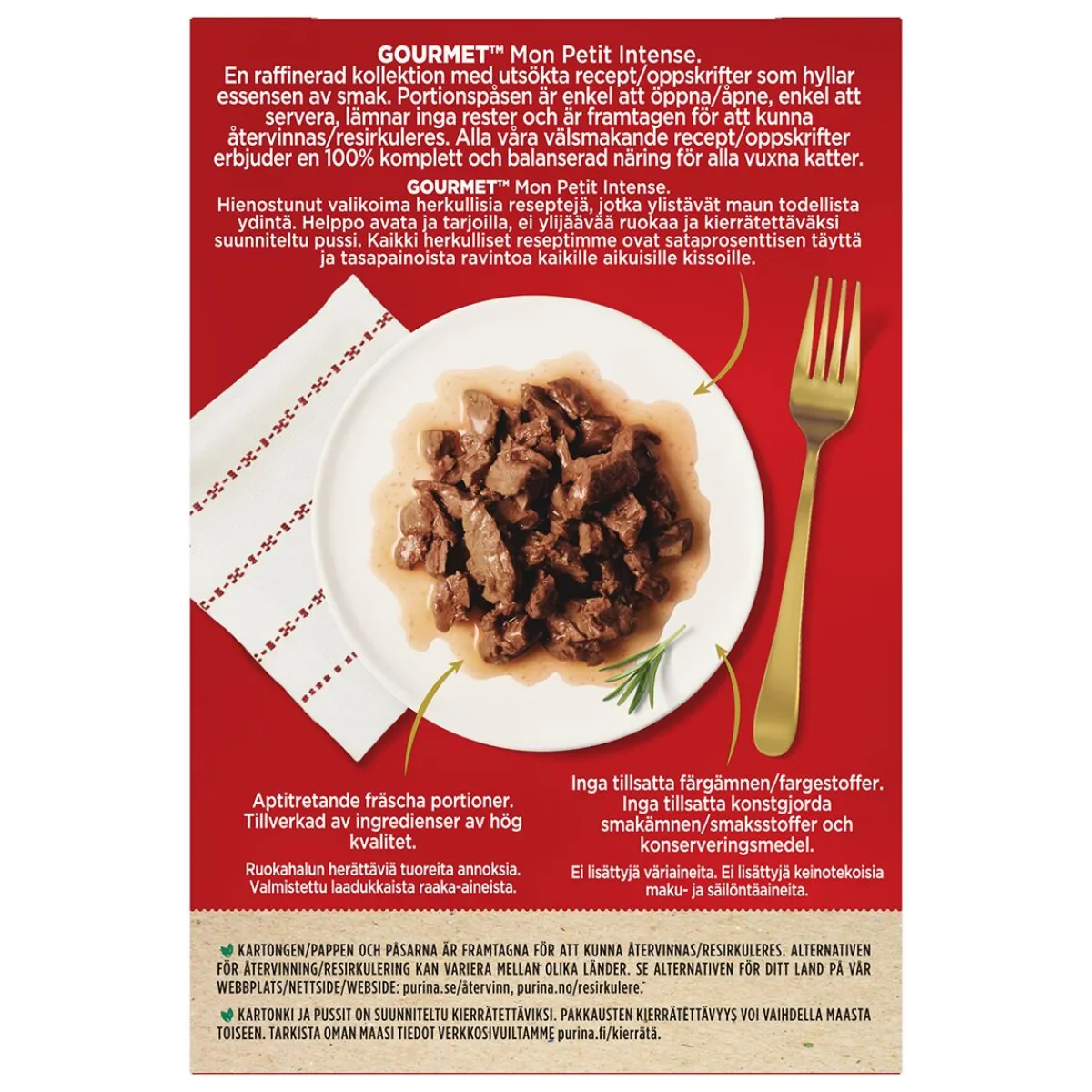 Mon Petit Lajitelma 6x50g>Gourmet New