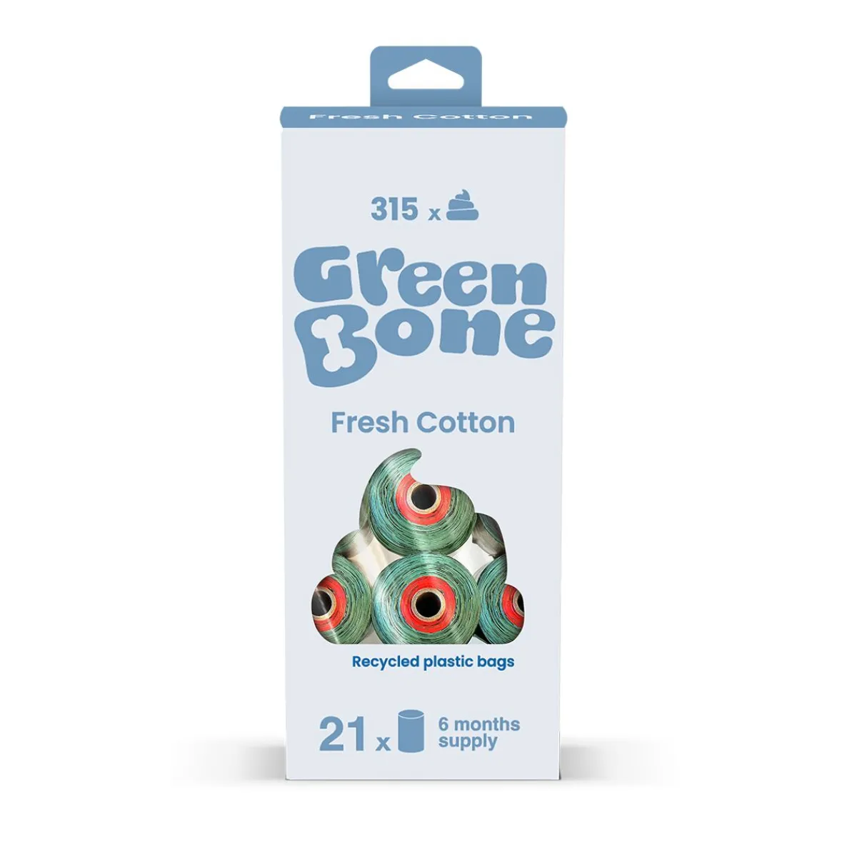 -kakkapussit, Cotton>Green Bone