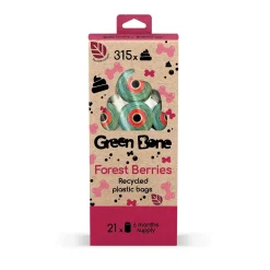 poop bag Forest berries>Green Bone Sale