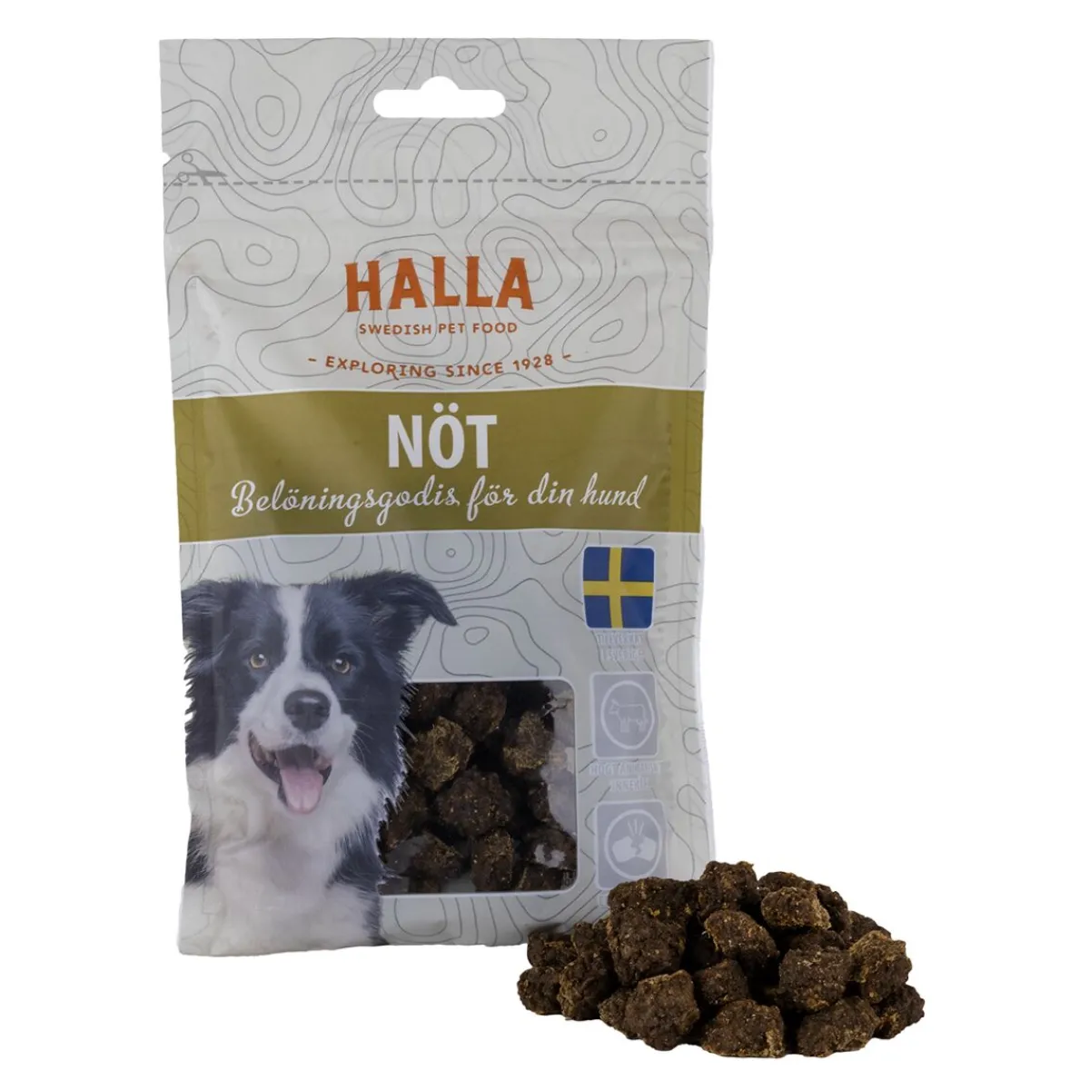 Halla-nautaherkut 80 g>Halla Pet Food