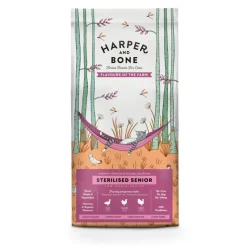 Harper & Bone Cat Senior Sterilised Flavours Farm 5 kg>Harper and Bone Online