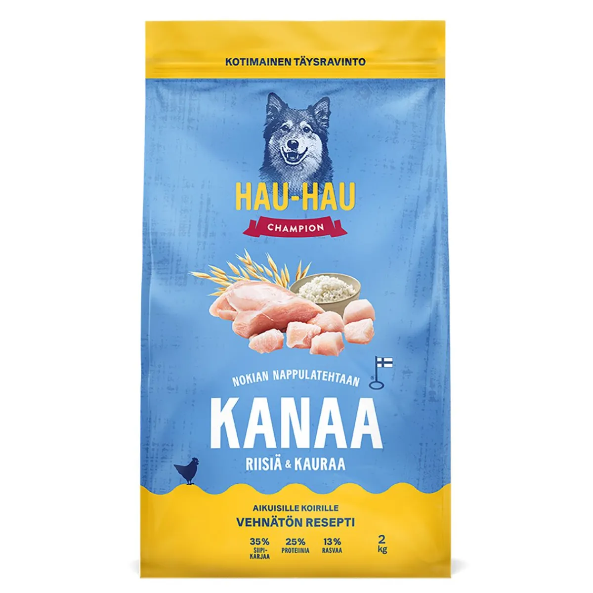 Hau-Hau Champion Kanaa, riisiä ja kauraa>Hau Hau Champion New