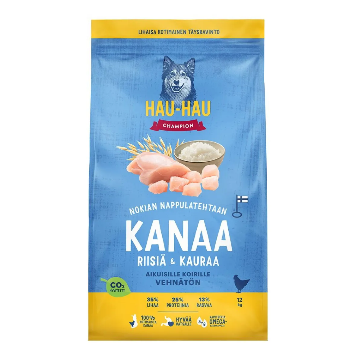 Hau-Hau Champion Kanaa, riisiä ja kauraa>Hau Hau Champion New
