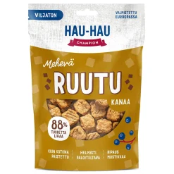 Hau-Hau Champion Mehevä Ruutu Kanaa 140g>Hau Hau Champion Clearance