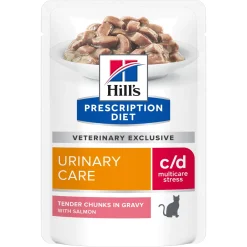 Hill's Diet Cat c/d Multicare Stress Salmon 12 x 85 g>Hill's Prescription Diet New