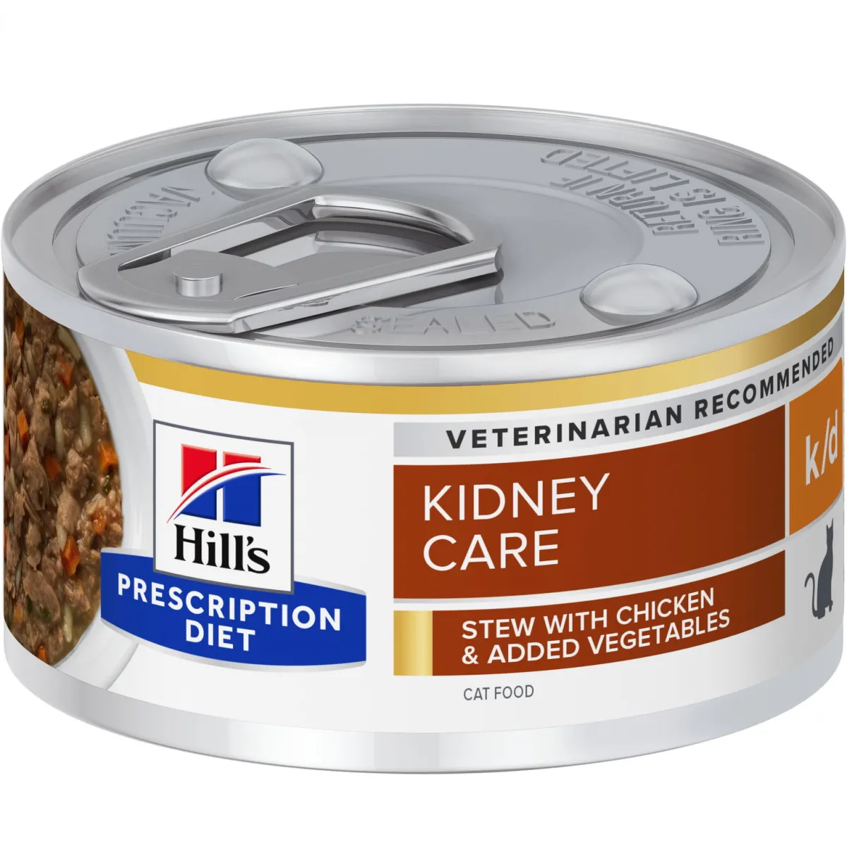 Hill's Diet Cat K/D Stew Chicken&Vegetables 82g>Hill's Prescription Diet Sale