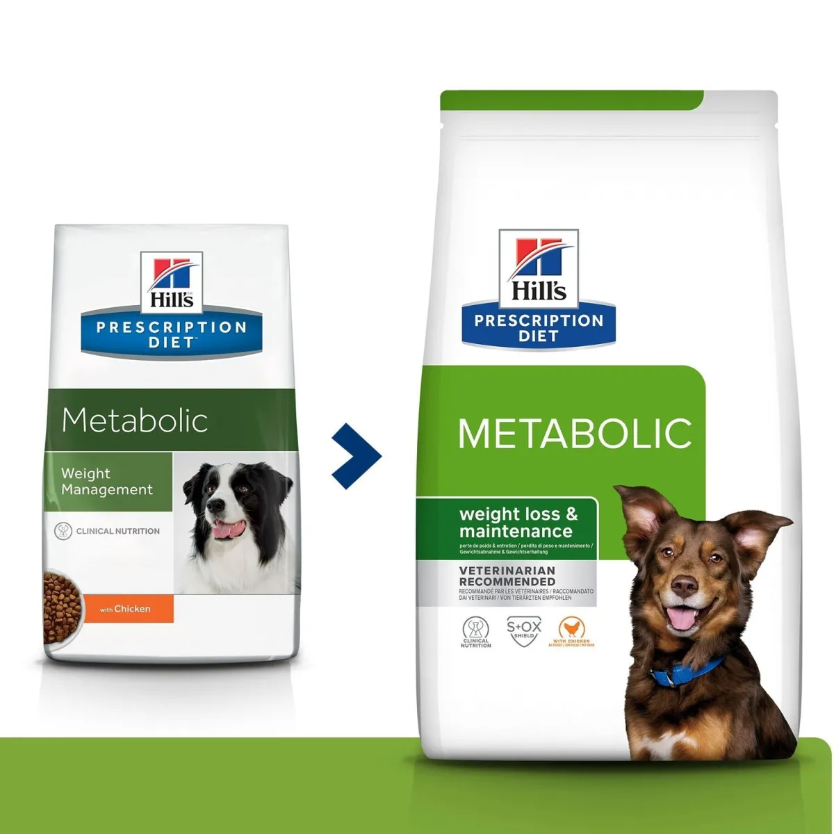 Canine Metabolic Weight Loss & Maintenace Chicken 2x12 kg>Hill's Prescription Diet Hot