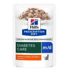 Feline m/d Diabetes Care 12x85 g>Hill's Prescription Diet Hot