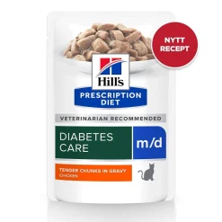 Feline m/d Diabetes Care 12x85 g>Hill's Prescription Diet Hot