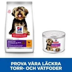 Science Plan Dog Sensitive Stomach & Skin Mousse Small & Mini Turkey 200g>Hill's Best