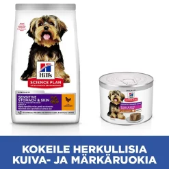 Science Plan Dog Sensitive Stomach & Skin Mousse Small & Mini Turkey 200g>Hill's Best