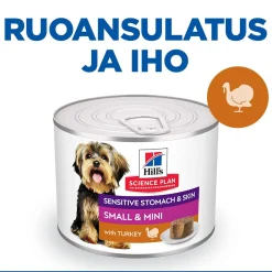 Science Plan Dog Sensitive Stomach & Skin Mousse Small & Mini Turkey 200g>Hill's Best