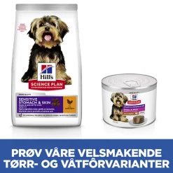 Science Plan Dog Sensitive Stomach & Skin Mousse Small & Mini Turkey 200g>Hill's Best