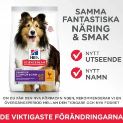  Science Plan Sensitive Stomach & Skin Medium Chicken 2 x 14kg>Hill's Discount