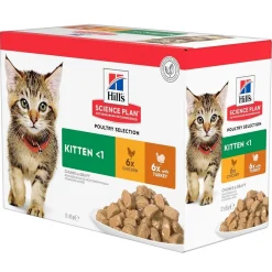 SP Feline Kitten Poultry Multipack 12x 85 g>Hill's Outlet
