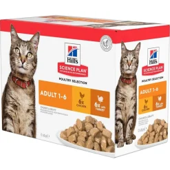 SP Feline Poultry Multipack 12 x 85 g>Hill's Online