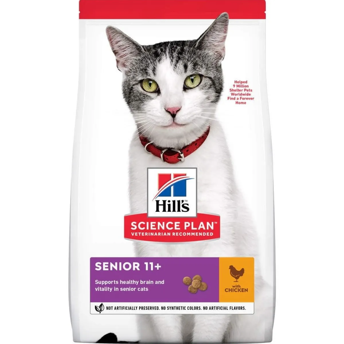 SP Feline Senior 11+ Chicken>Hill's Hot
