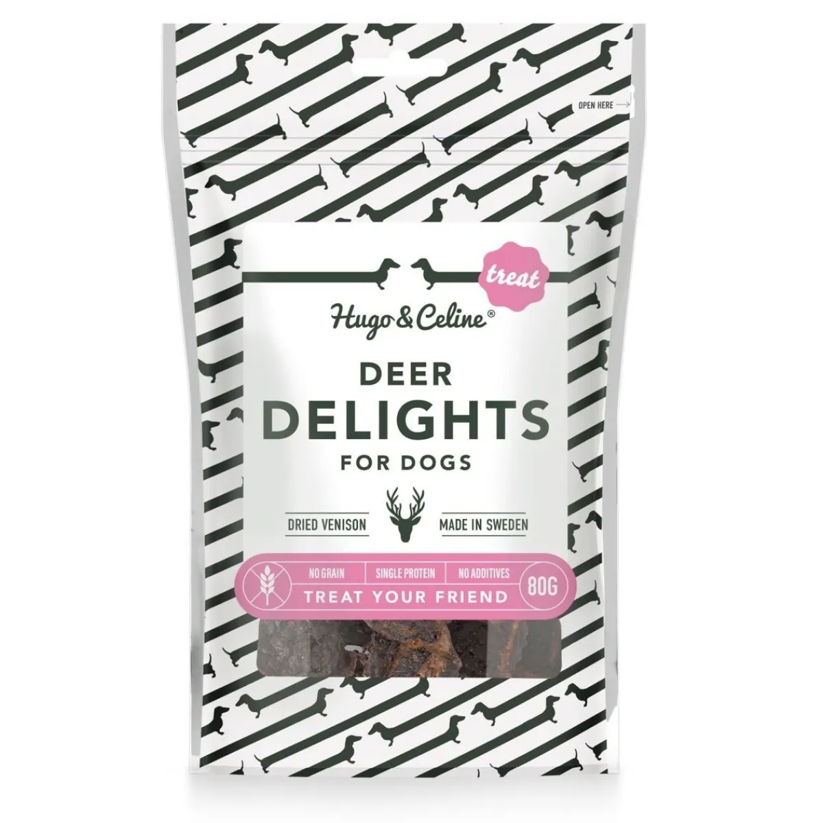 Deer Delights peuraherkku 80g>Hugo&Celine Online
