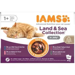 Advanced Nutrition Jelly Liha- ja kalalajitelma 12 x 85 g>Iams Best