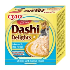 Dashi Delights Cat kampasimpukka 70 g>Inaba Outlet