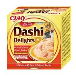 Dashi Delights Cat tonnikala-lohi 70 g>Inaba