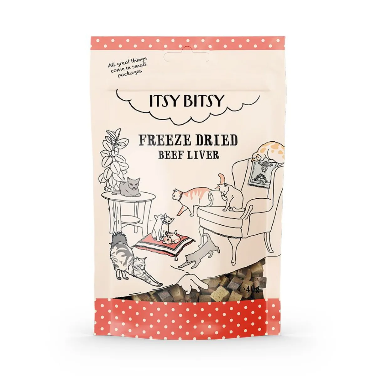 FD Naudanmaksa kissalle>ItsyBitsy Hot