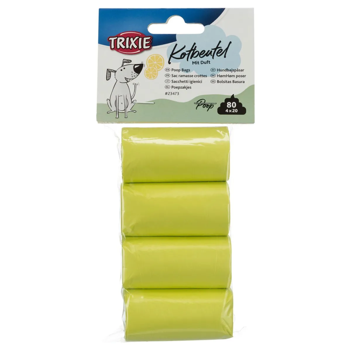 Kakkapussit Lemon, M 4x20 kpl>Trixie Sale