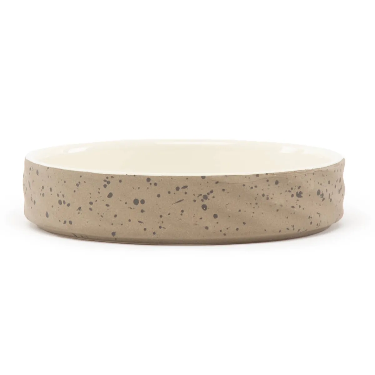 Keraaminen kissanlautanen Zen, ruskea>Scruffs Discount