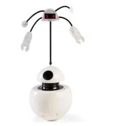 Kissan aktivointilelu GizmoCat Spinny Robot laserilla ja äänellä>Little&Bigger Online