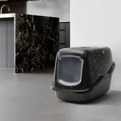 Kissanvessa Nestor Marble, musta-marmori>Savic Hot