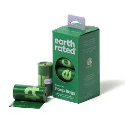 Koiran kakkapussit PCR-muovia, laventeli>Earth Rated