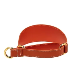Koiran puolikiristävä panta , konjakki>Collar of Sweden Outlet