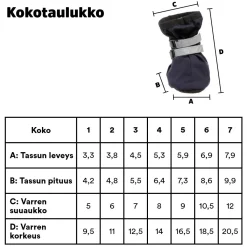 Koiran talvitossut Snow, 2 kpl>Feel Active Clearance