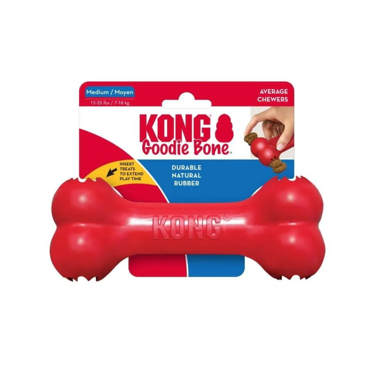 Goodie Bone M punainen>Kong Online