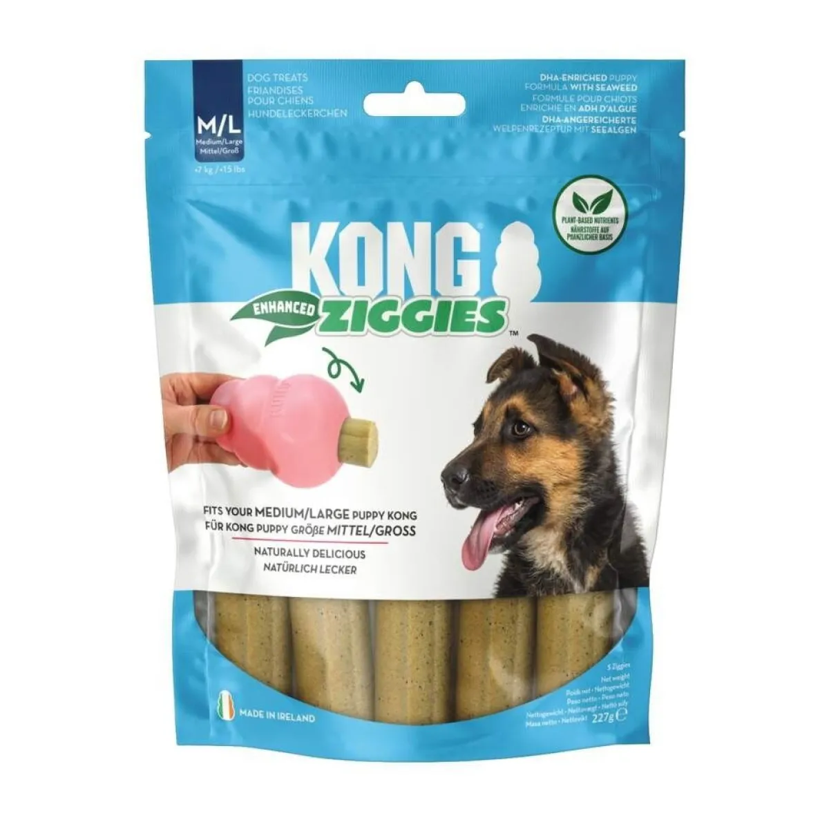 Ziggies Puppy puruherkku lihaton>Kong Discount