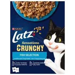 Sensations Crunchy Fish 10 x 85 g>Latz New